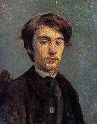 Portrait of Emile Bernard Henri  Toulouse-Lautrec